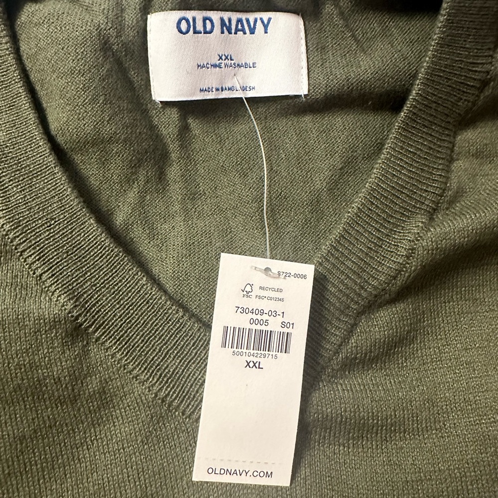 NWT OLD NAVY Olive green sweater 2x